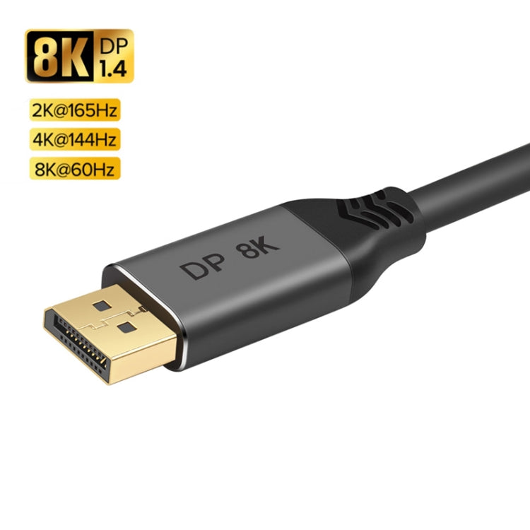 Cavo DisplayPort DisplayPort 1.4 8K HDR 60Hz 32,4 Gbps per video/PC/laptop/TV, lunghezza cavo: 1 m, 1m Cavo DisplayPort DisplayPort 1.4 8K HDR 60Hz 32,4 Gbps per video/PC/laptop/TV, lunghezza cavo: 1 m, 1m